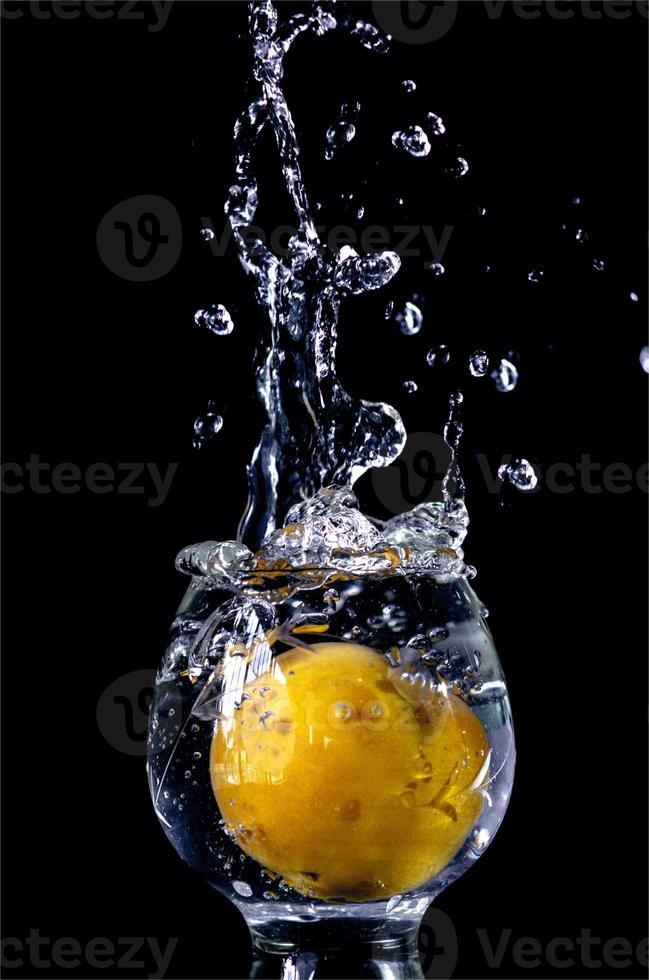 Splash of water photo