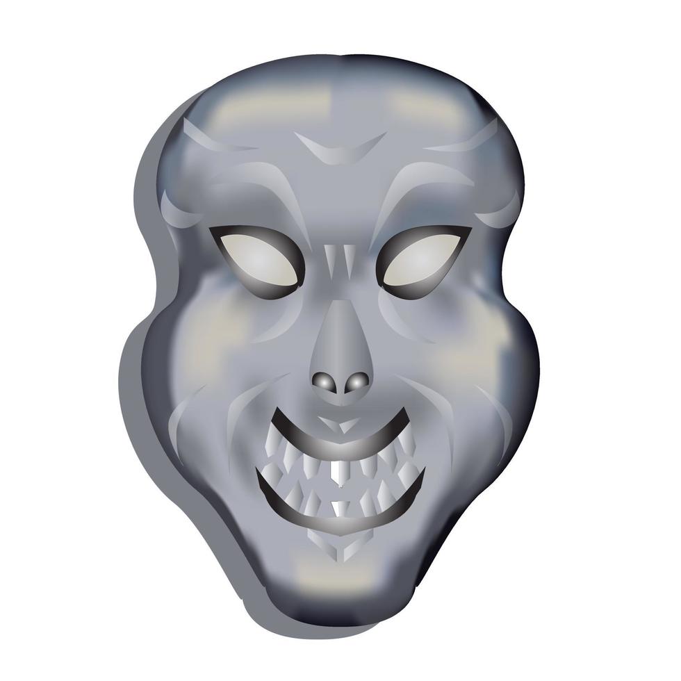 Metal Mask Illustration vector