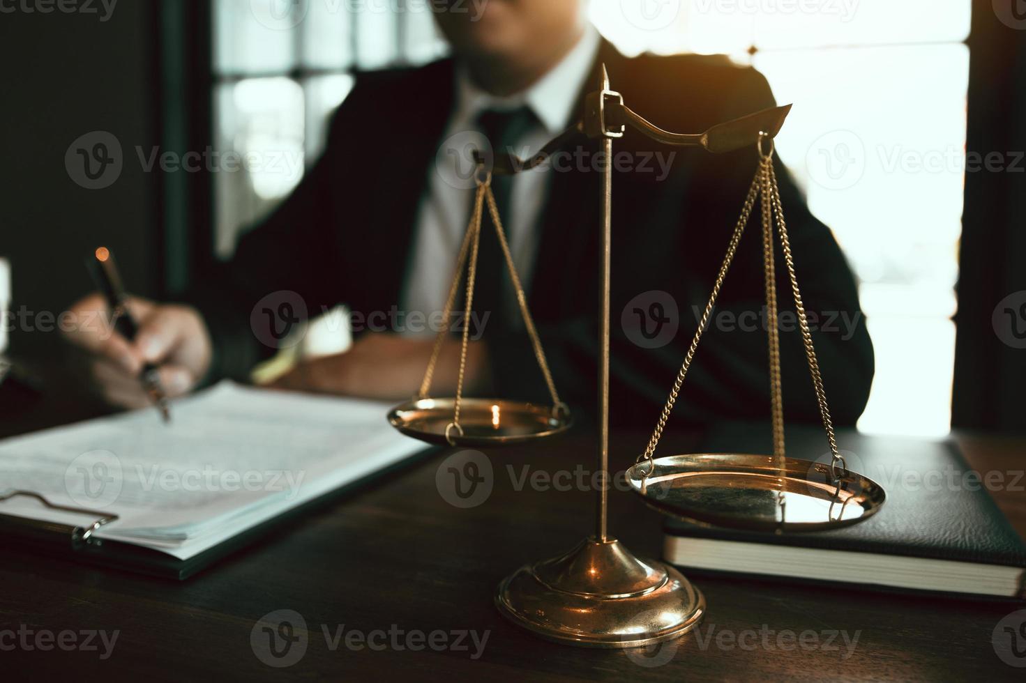 Judge is giving advice on client trial laws that have serious consequences for clients. photo