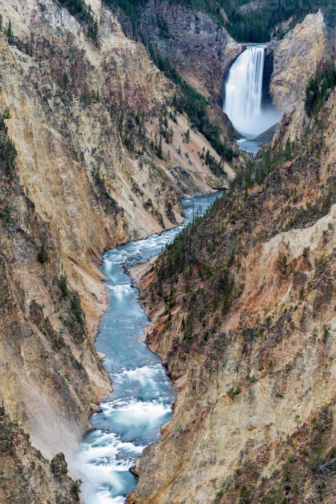 caídas de Yellowstone inferiores foto