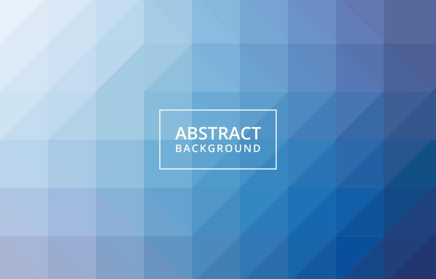 Abstract Blue Triangle Background vector