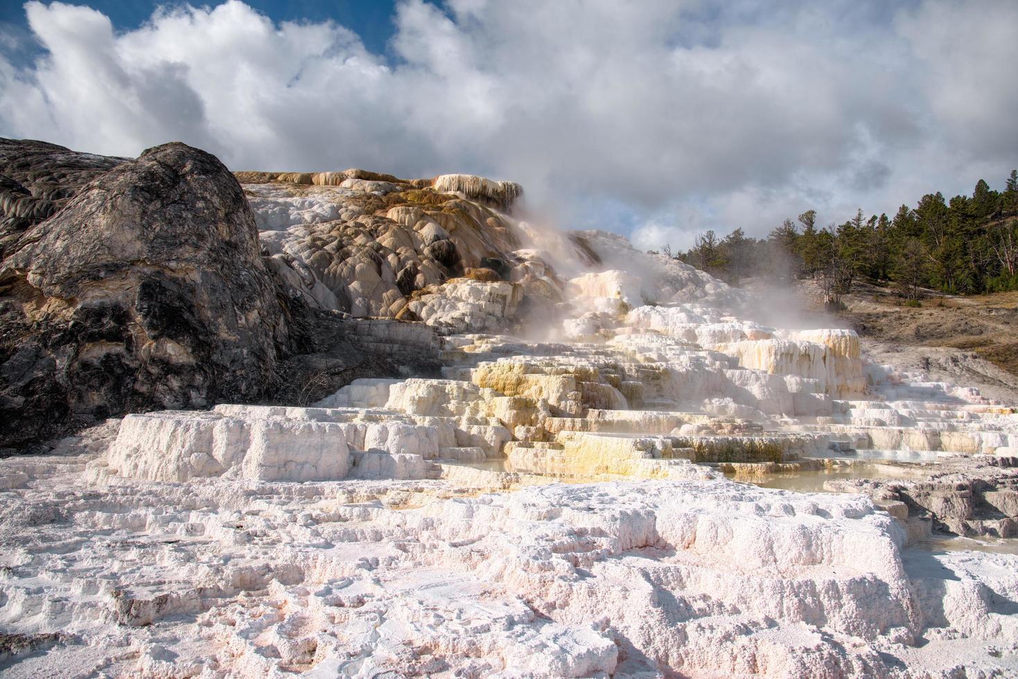 Mammoth Hot Springs photo