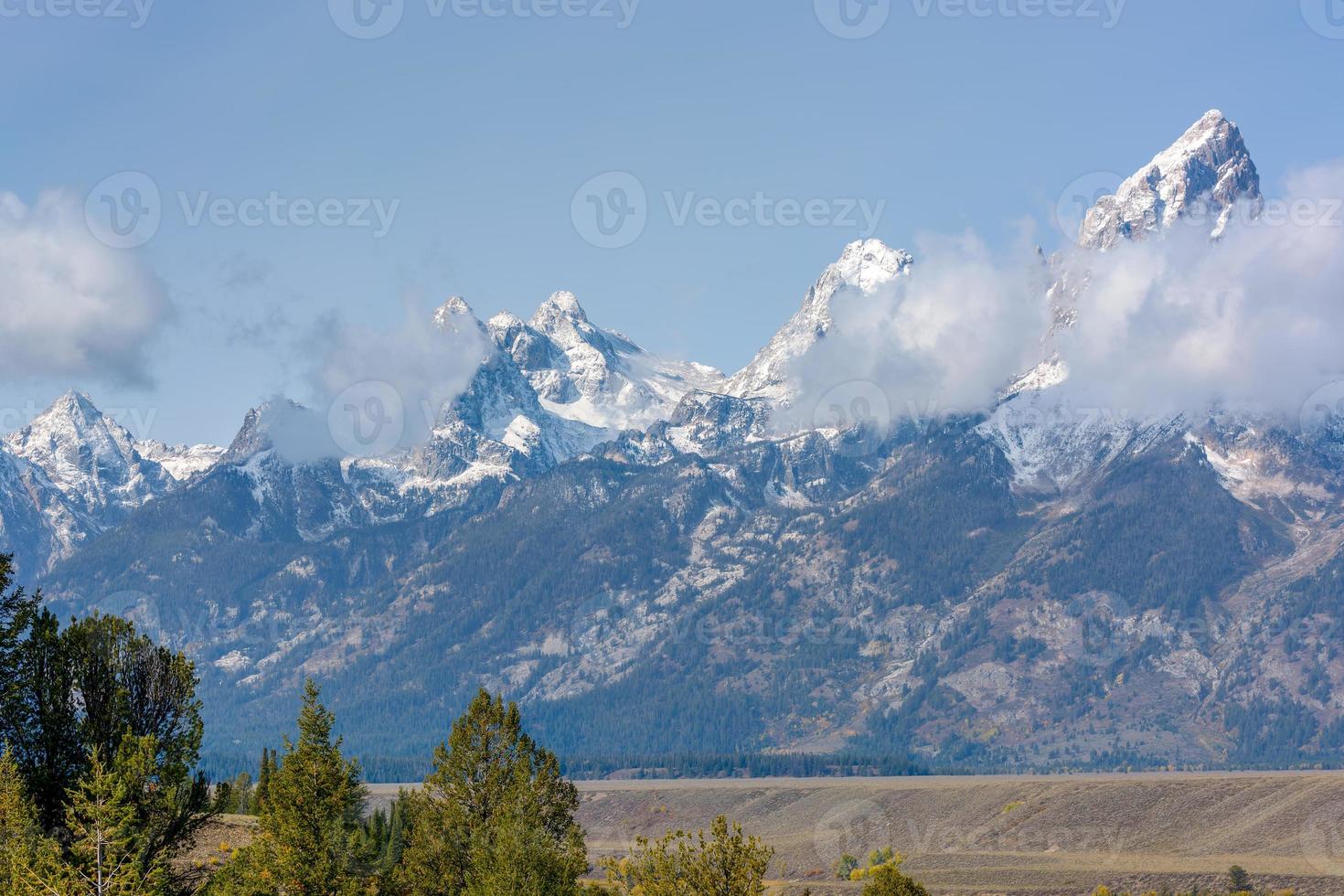 Grand Teton Mountain Range photo