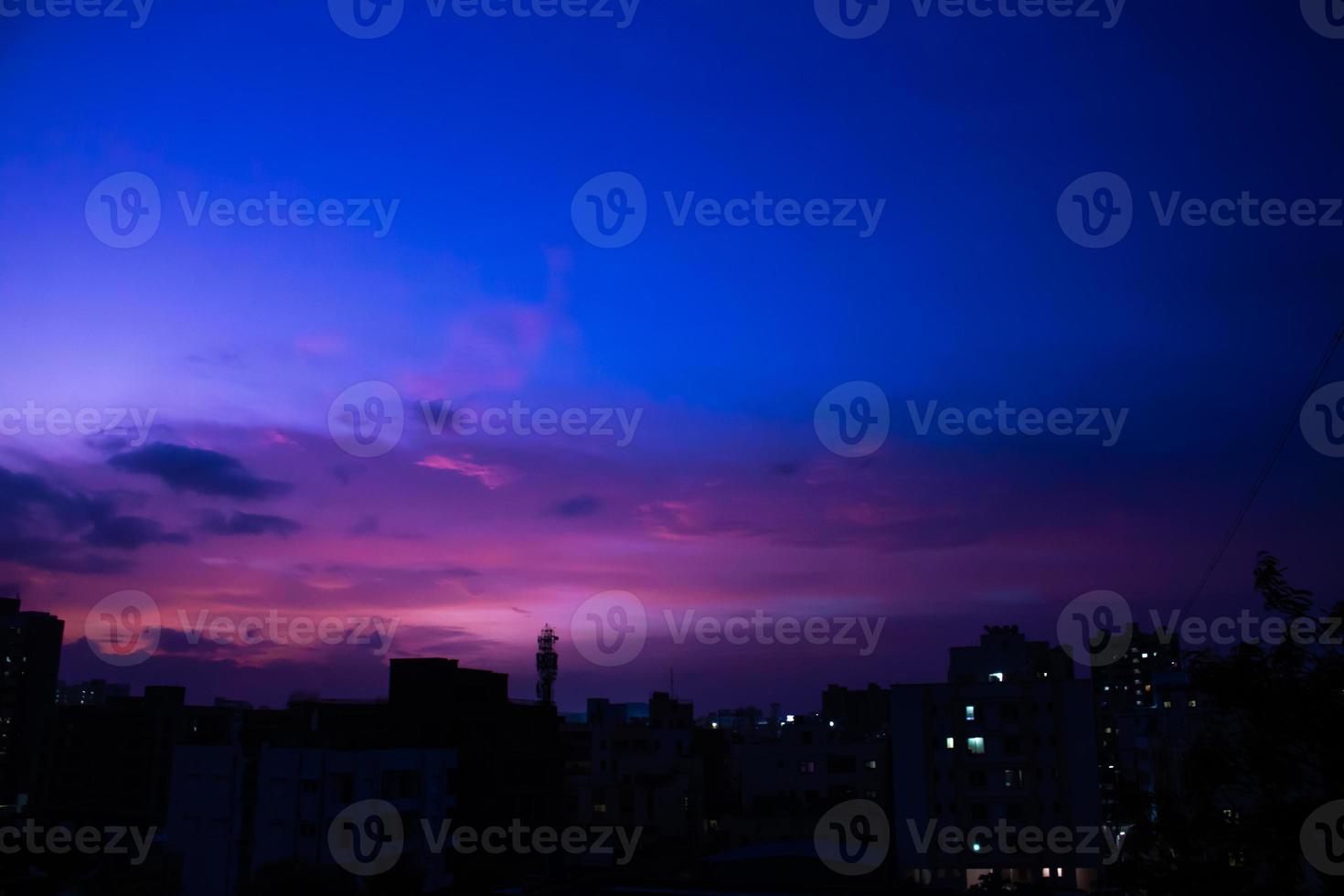 cielo con luz foto