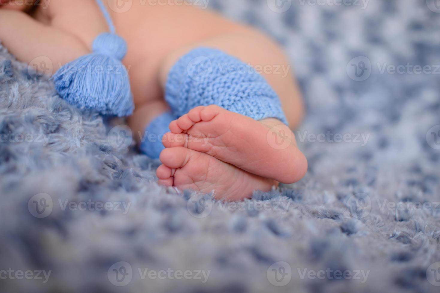 Portrait of cute adorable smiling white Caucasian baby girl boy photo