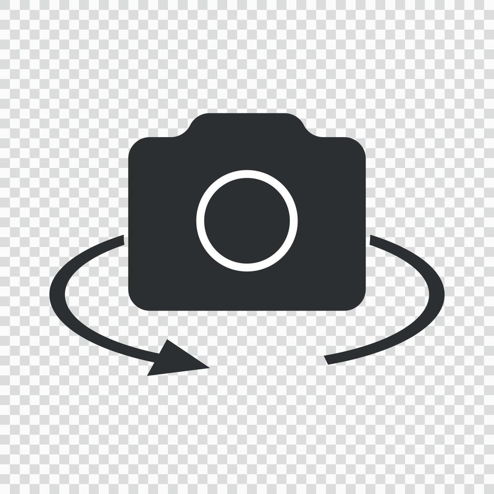 Rotate Camera Icon vector