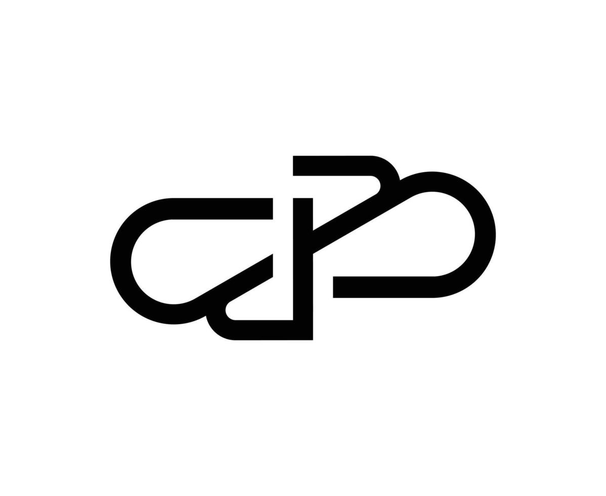 Initial Letter BB Logo Design Vector