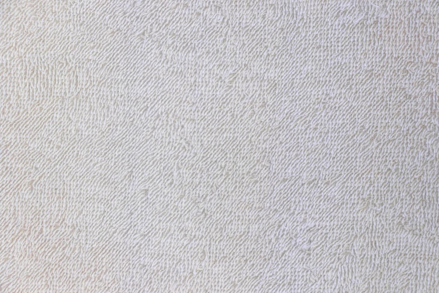 white towel close-up fabric and texture background. photo