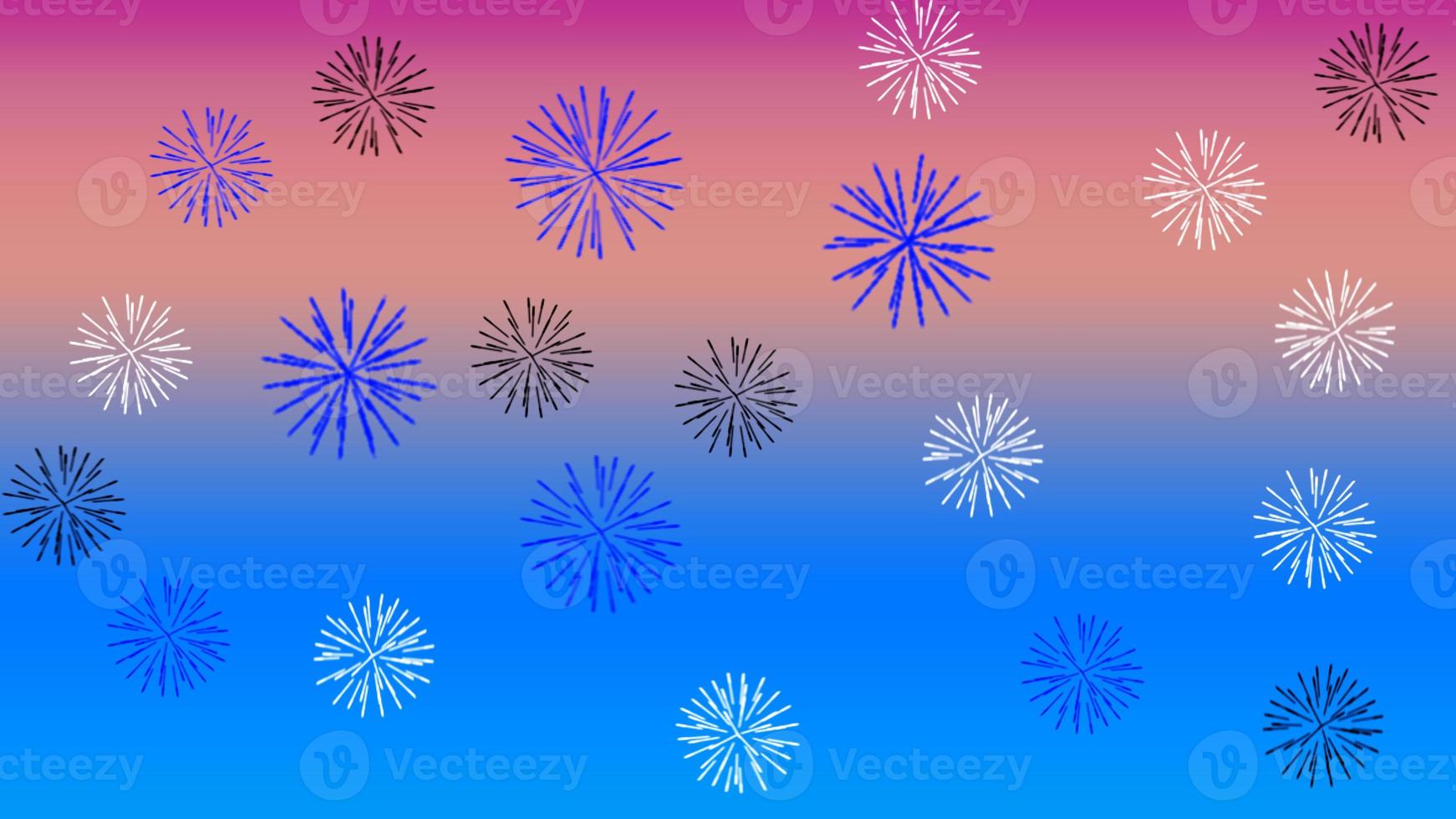 Pastels color abstract gradient background and blue pattern with illustration style photo