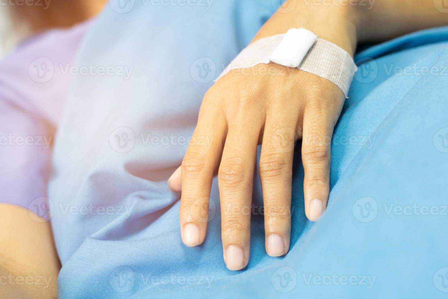 lesion of patient in the hospital photo