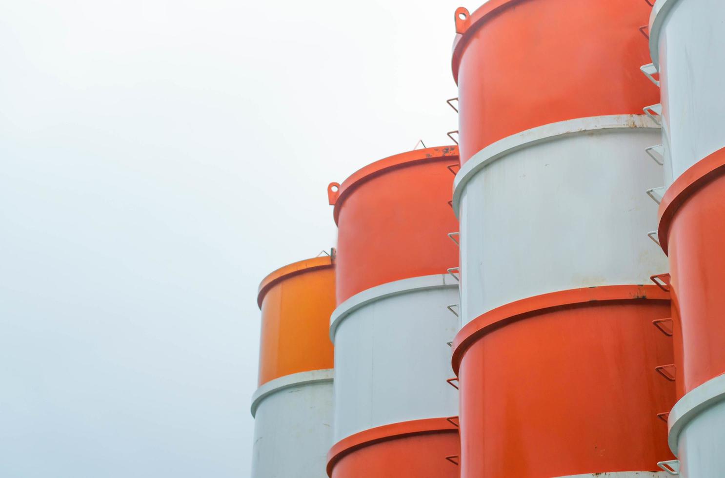 silo cement for construction photo