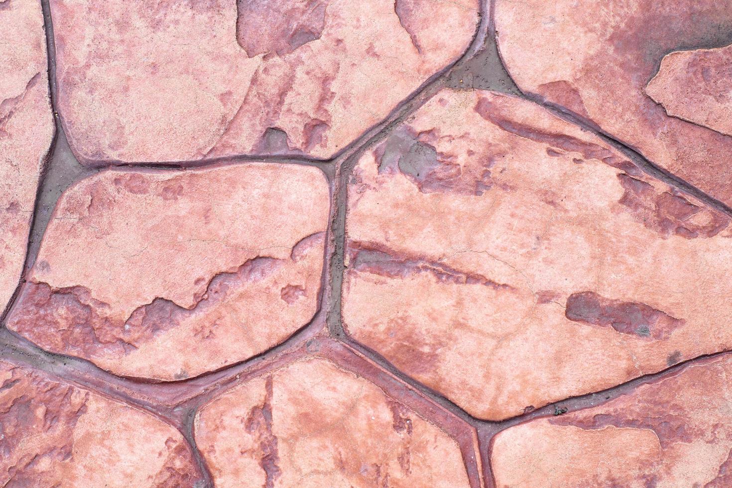 brown stone for decorate the architecture floor photo