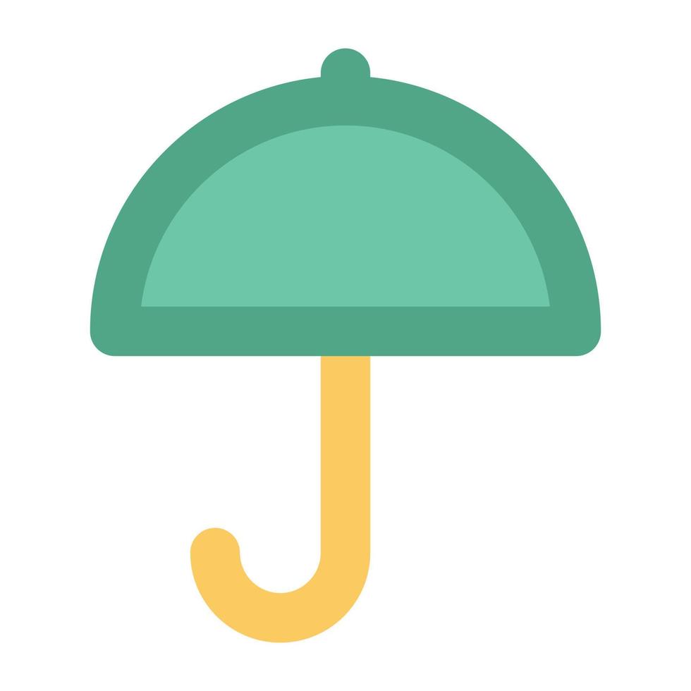 Trendy Umbrella Concepts vector