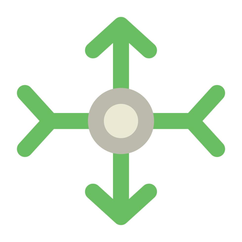 conceptos de cristal de nieve vector