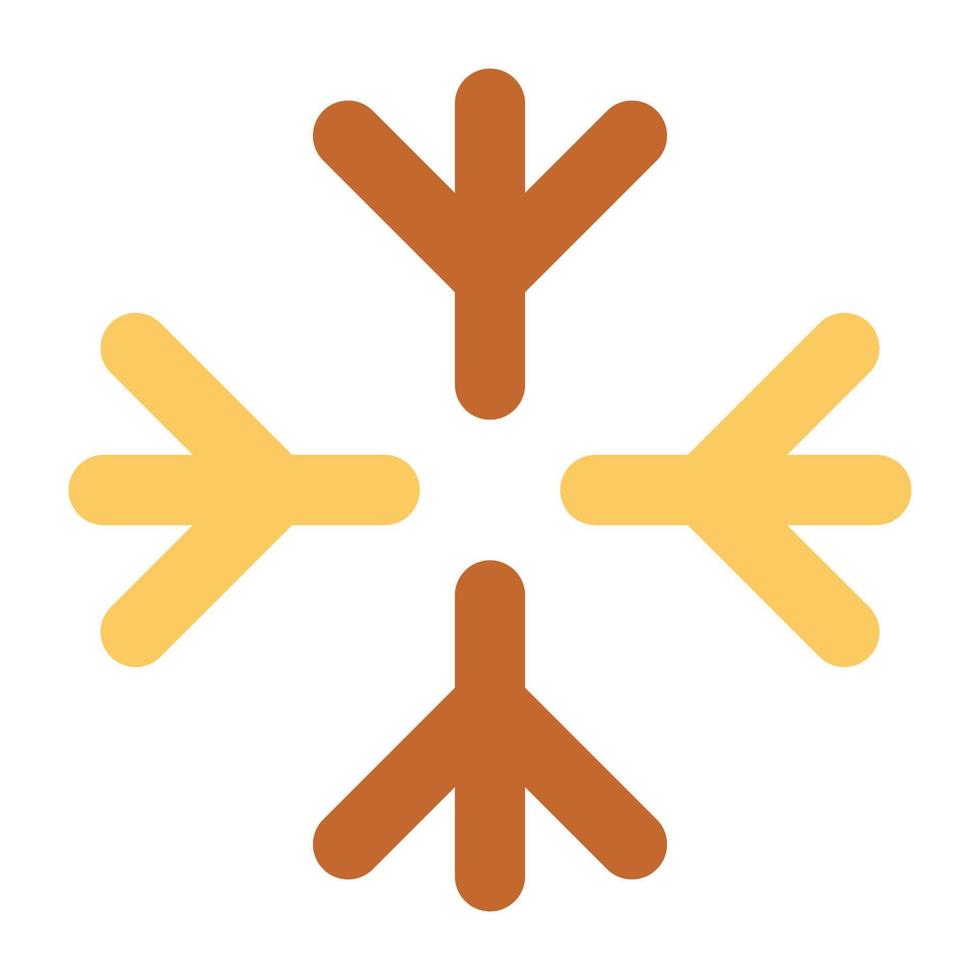 Ice Flake Concepts vector