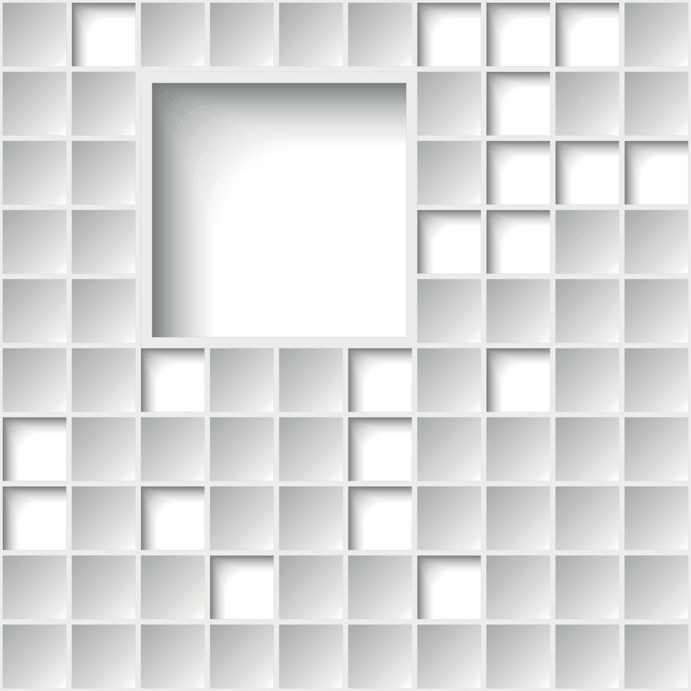 textura geométrica blanca. vector de fondo para el diseño de la cubierta
