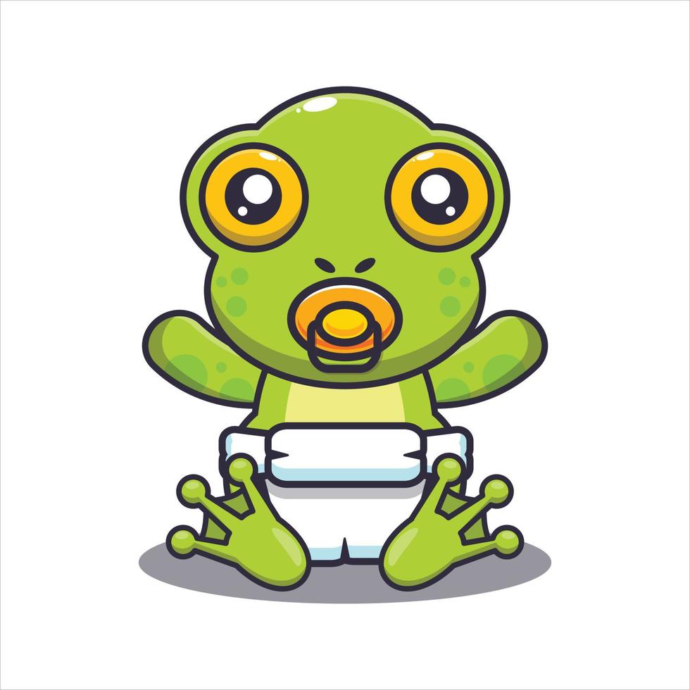 Cute baby frog cartoon vector illustration 6595124 Vector Art at Vecteezy Cute baby frog cartoon vector illustration 6595124 Vector Art at Vecteezy