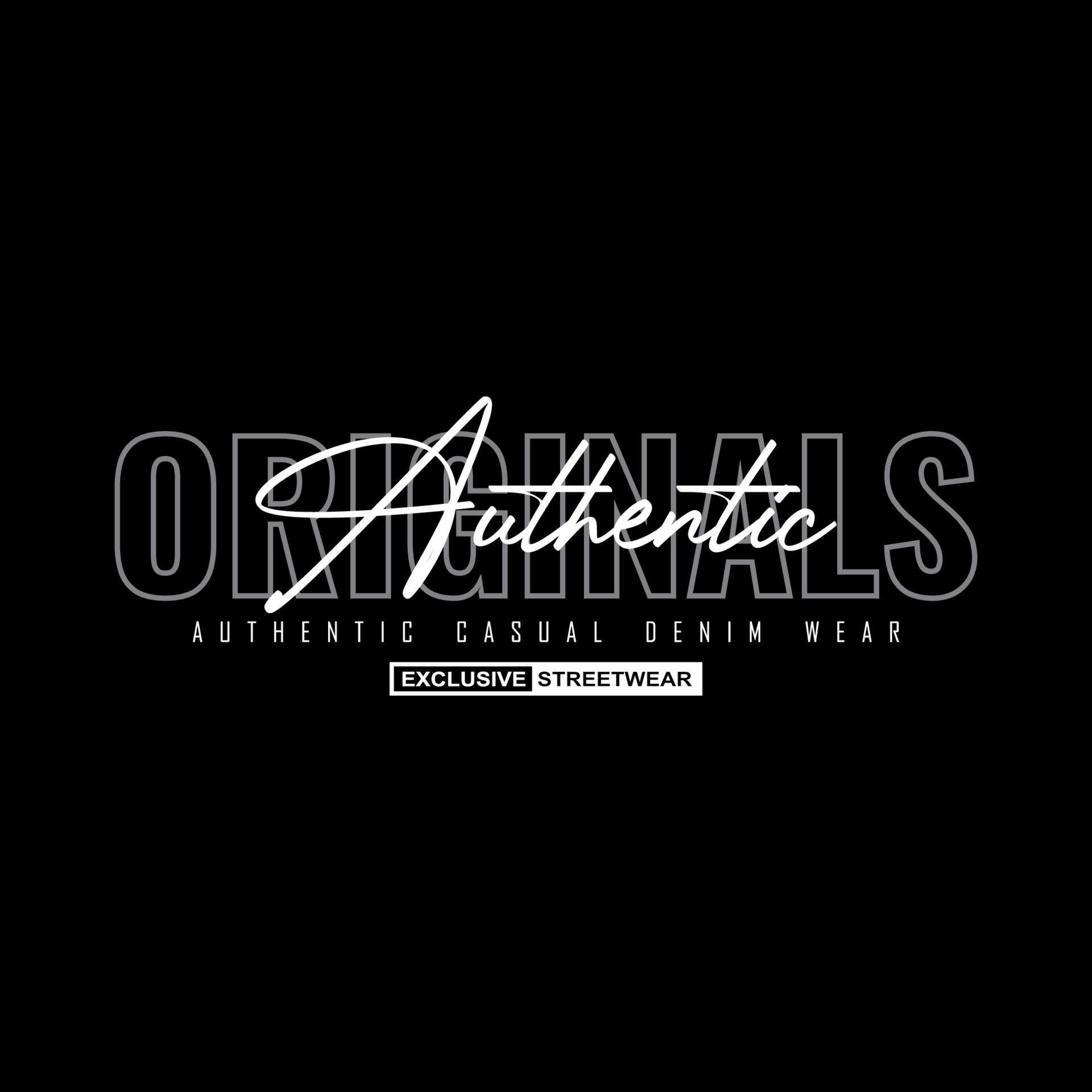authentic denim streetwear t-shirt and apparel 6595698 Vector Art at ... How to Spot Authentic Streetwear Apparel