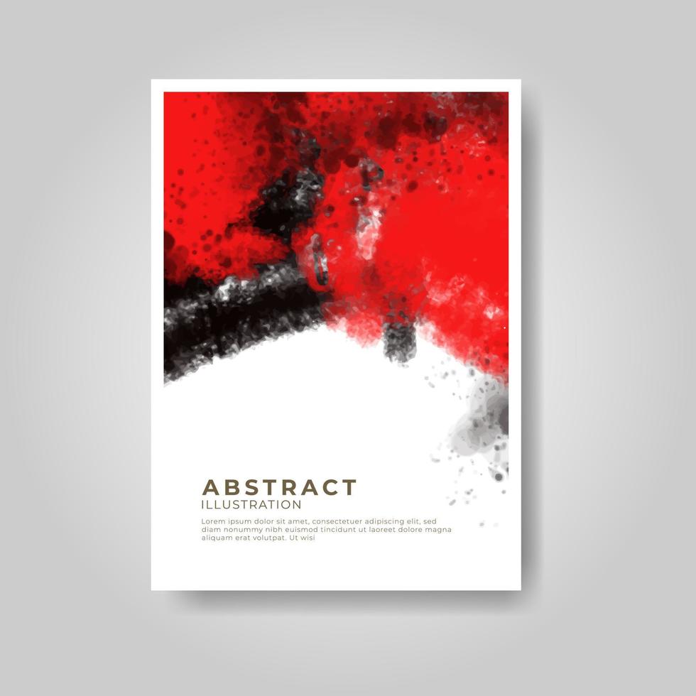 bright colorful vector watercolor background. Abstract illustration