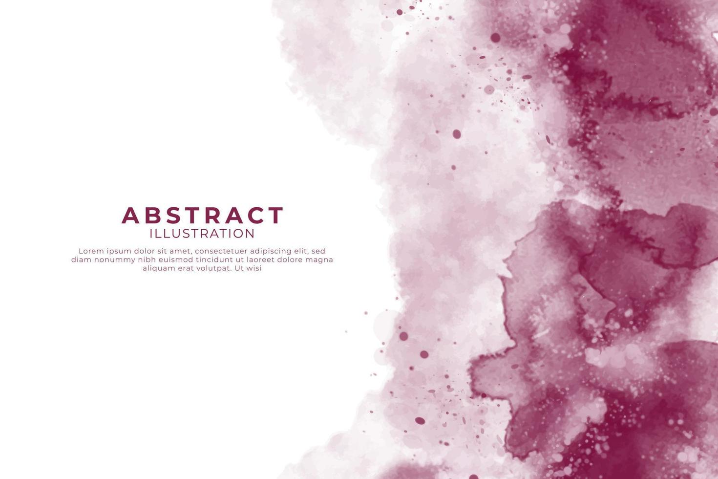 Abstract watercolor textured background. Design for your date, postcard, banner, logo. vector