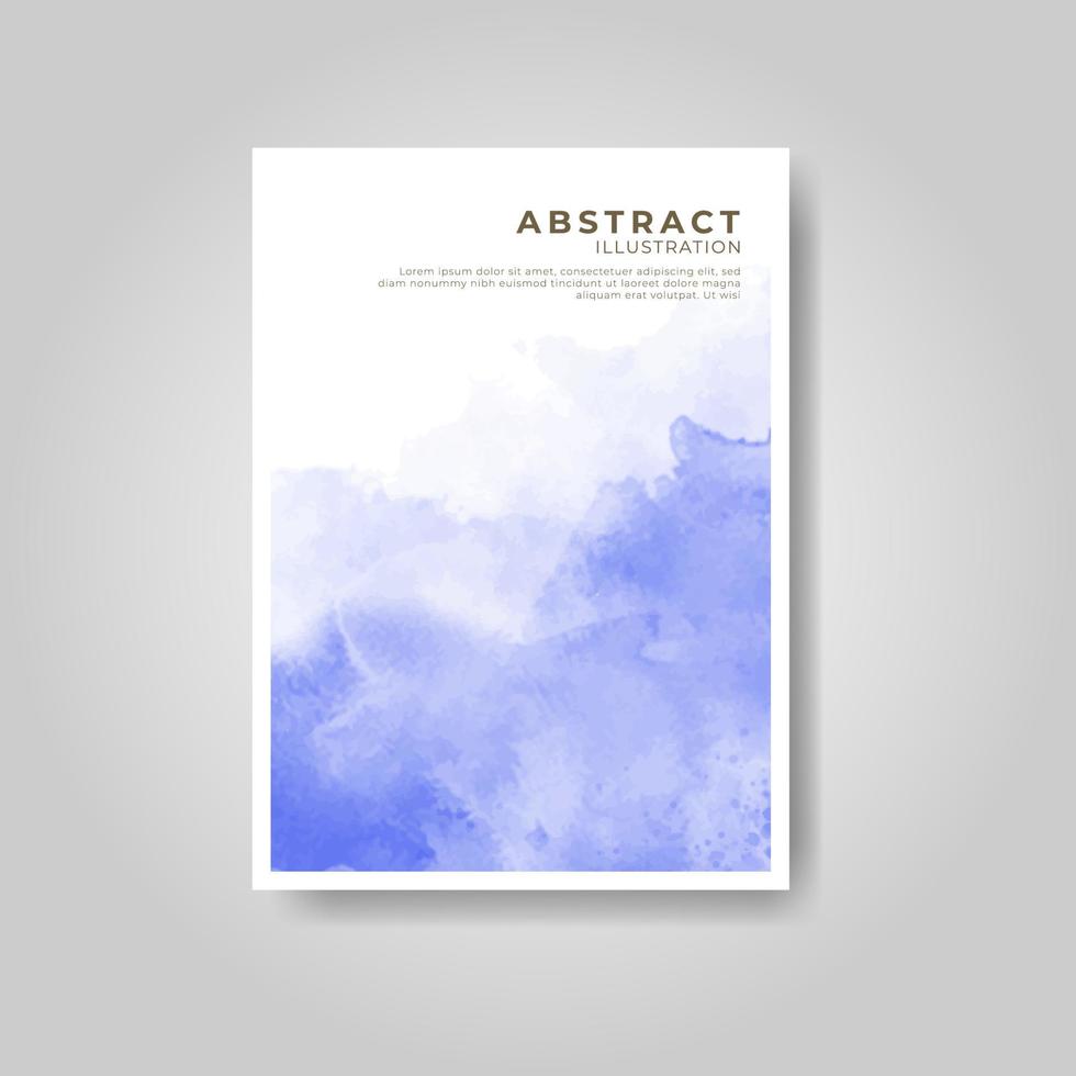 bright colorful vector watercolor background. Abstract illustration