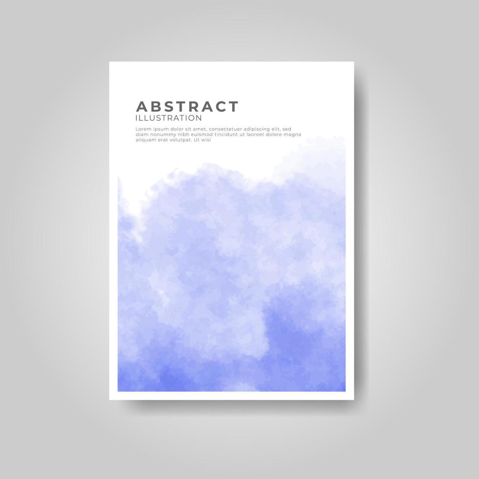 bright colorful vector watercolor background. Abstract illustration