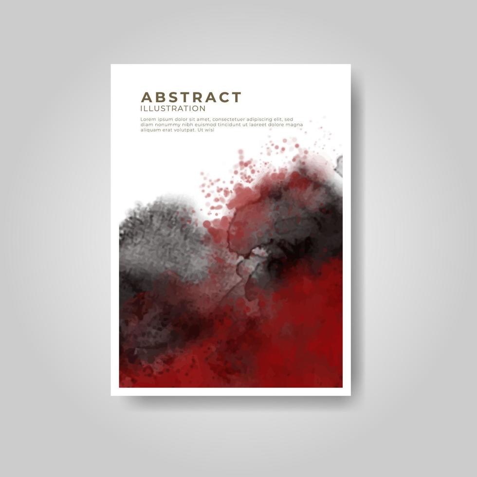 bright colorful vector watercolor background. Abstract illustration