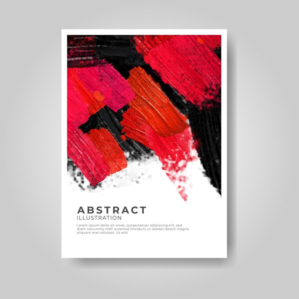 bright colorful vector watercolor background. Abstract illustration