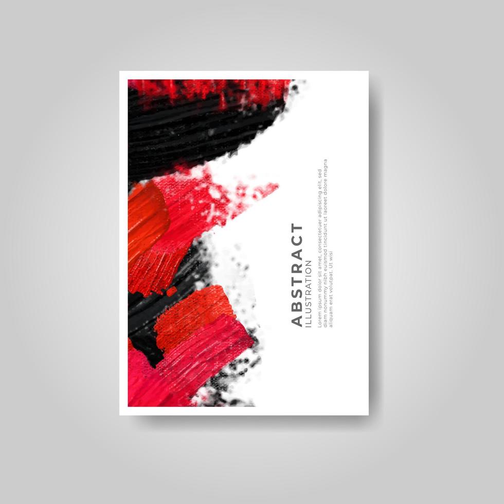 bright colorful vector watercolor background. Abstract illustration