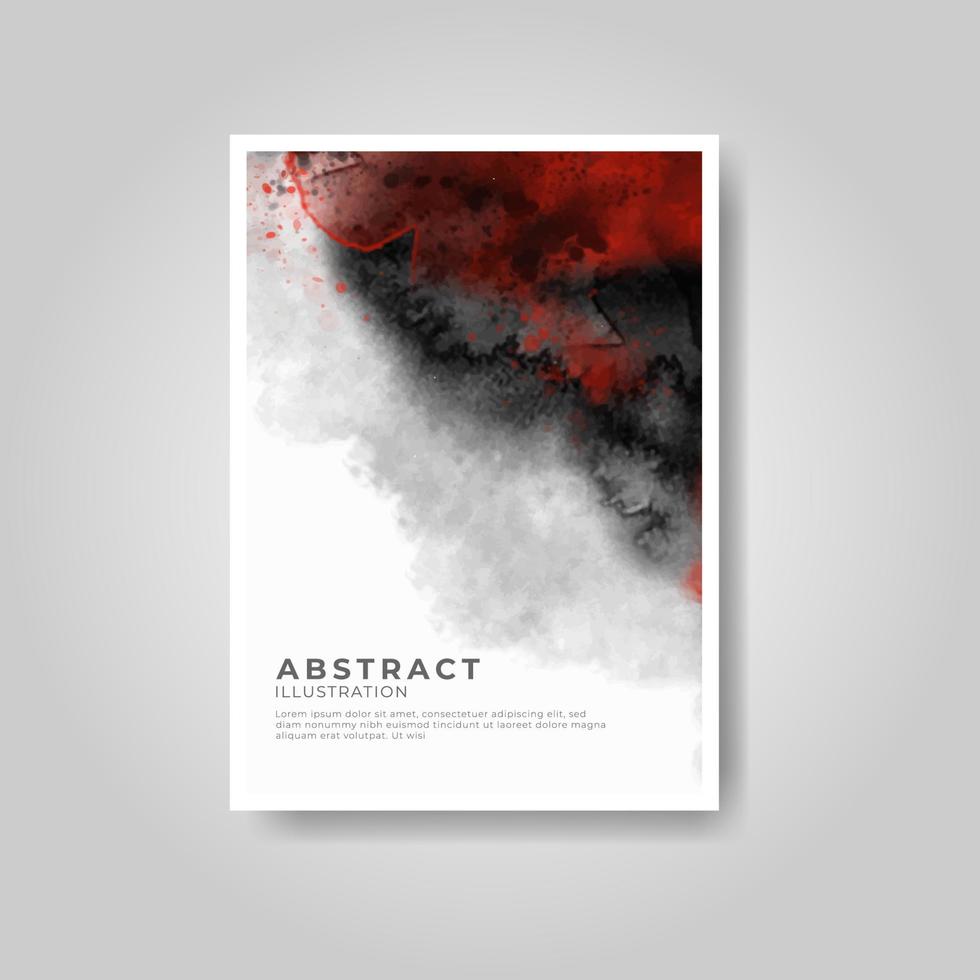 bright colorful vector watercolor background. Abstract illustration
