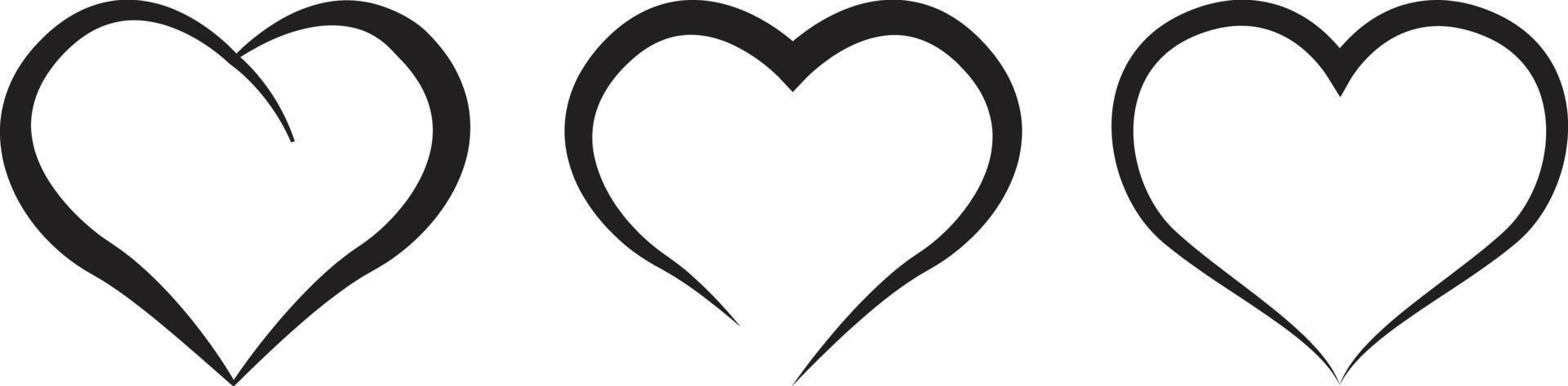 Heart Icon Vector. Perfect Love symbol. Valentine's Day sign, emblem isolated on white background , Flat style for graphic and web design, vector