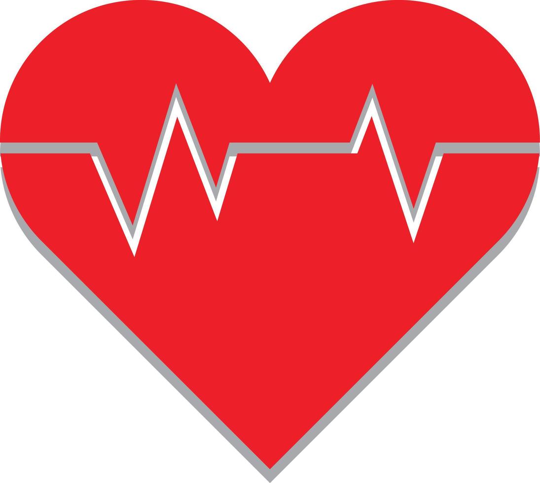 Heart Icon Vector. Perfect Love symbol. Valentine's Day sign, emblem isolated on white background , Flat style for graphic and web design, vector