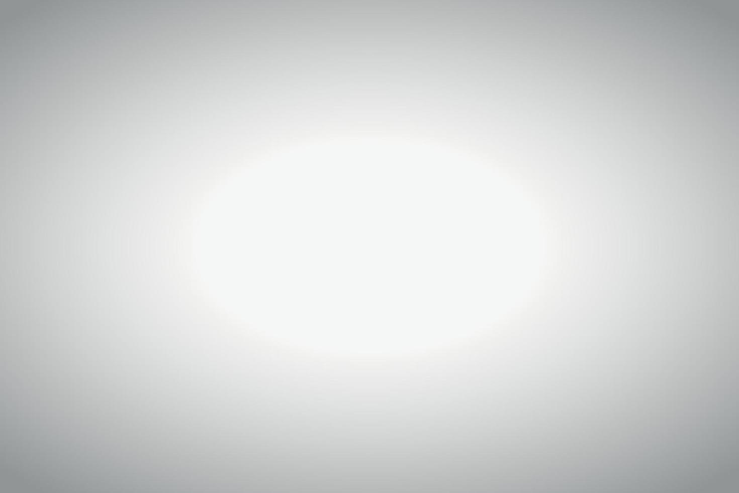 Empty grey blurred background with radial gradient. vector