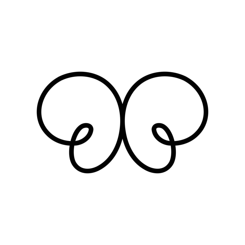 butterfly logo design vector