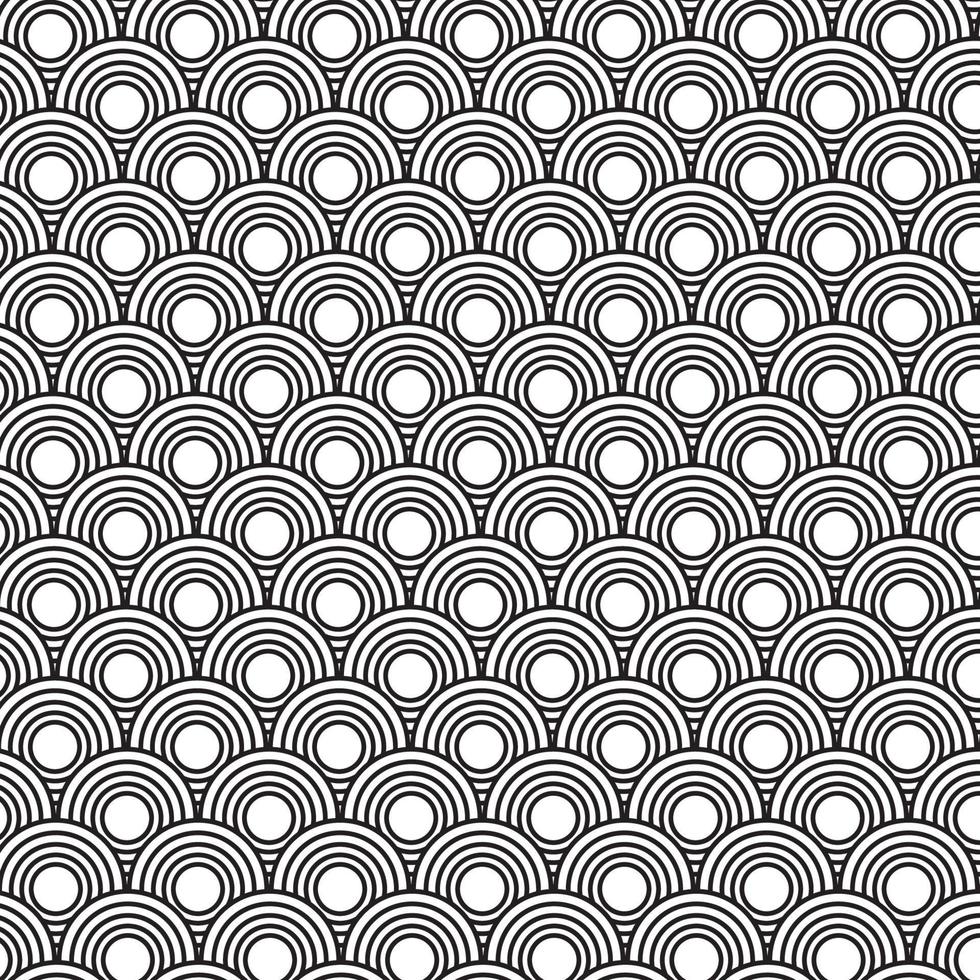 circle pattern background for events and activities in white and black vector