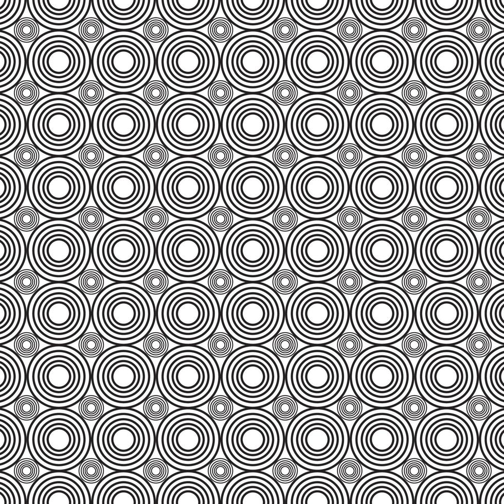 circle pattern background for events and activities in white and black vector