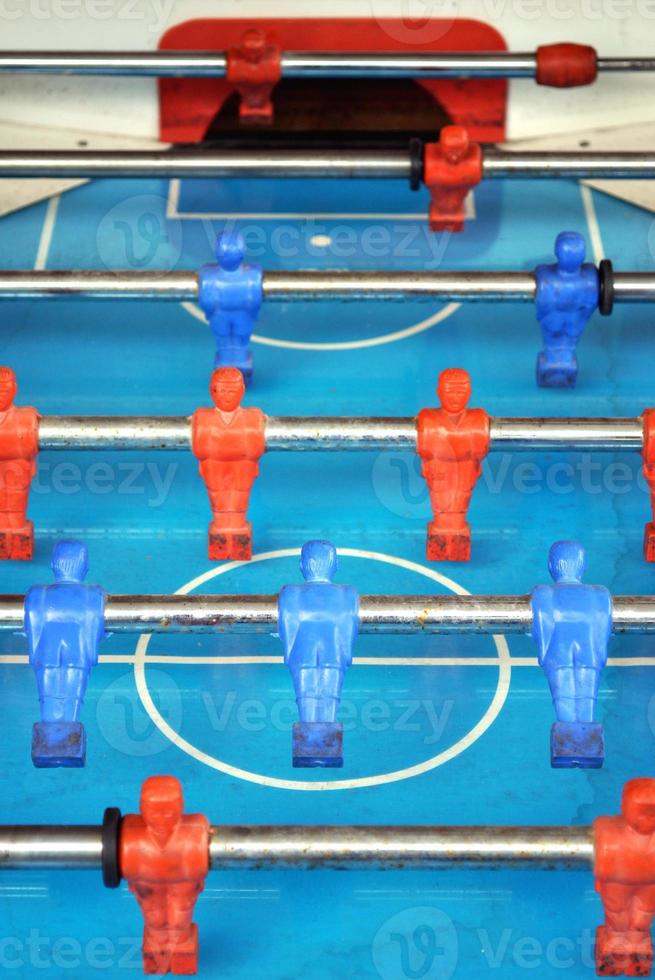 Table football game also known as foosball photo