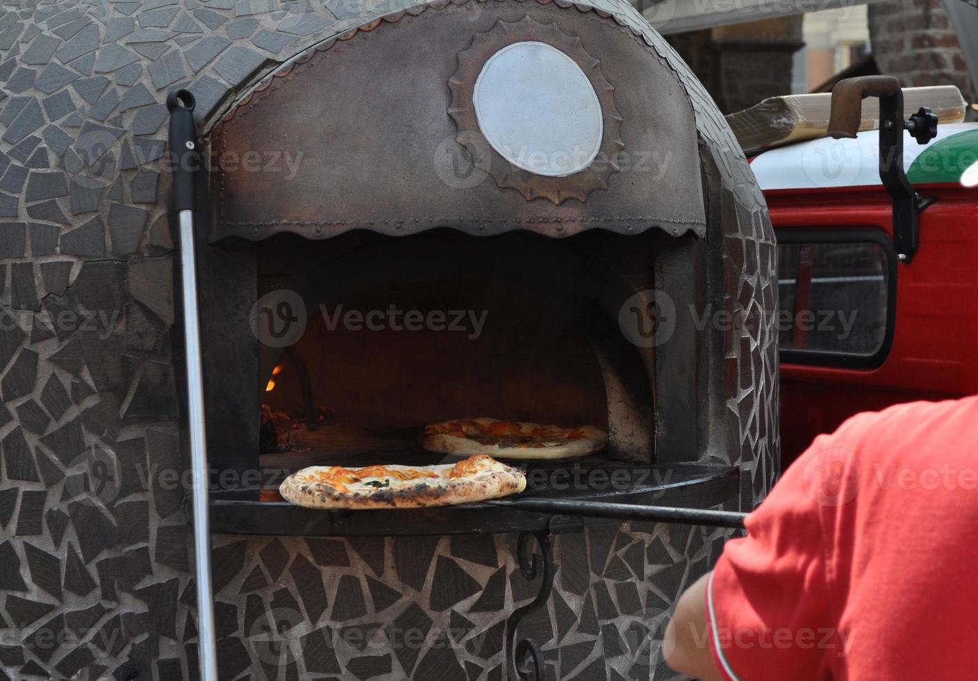 Oven for pizza photo