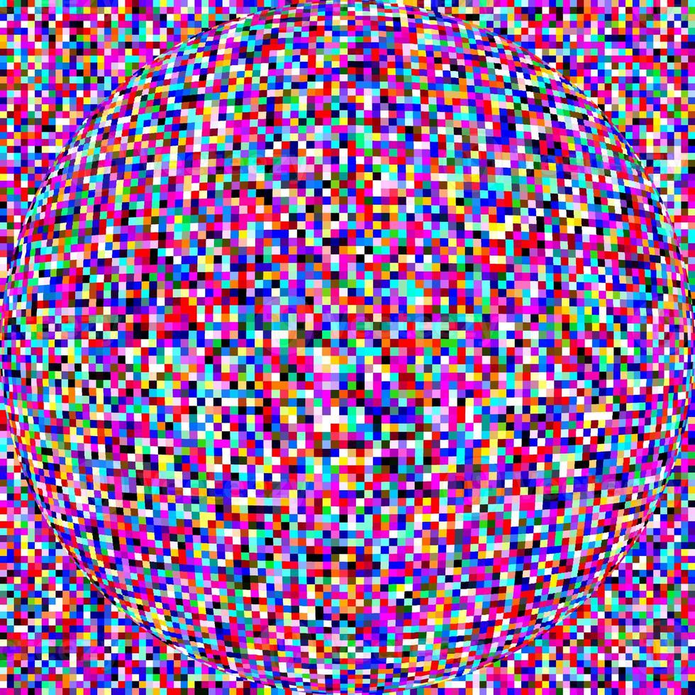 Illustration of colored mosaic tiles useful as a background photo