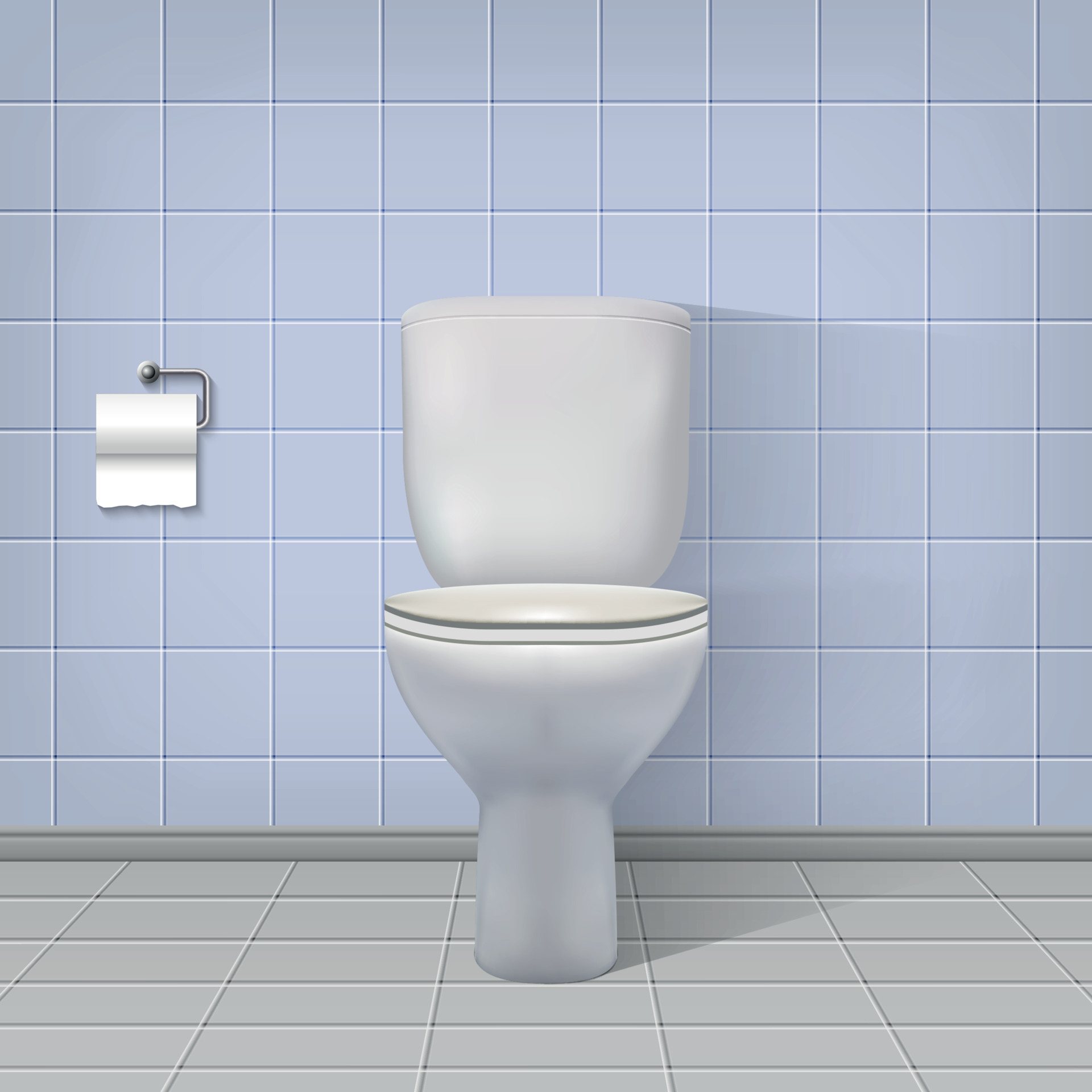 Realistic toilet interior background. 6601272 Vector Art at Vecteezy