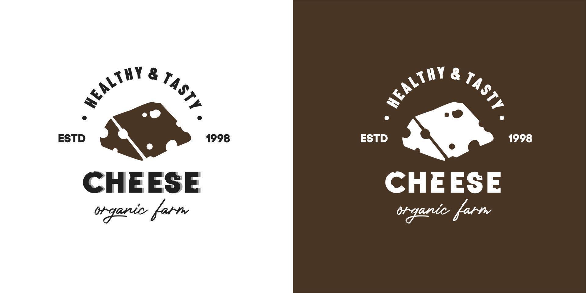 gráfico vectorial de ilustración de queso emmental tom jerry cortado en rebanadas con el orificio utilizado para la fábrica de queso, la tienda o el logotipo de la industria salud sabrosa de la granja de leche de vaca orgánica. parmesano, edam, queso cheddar vector