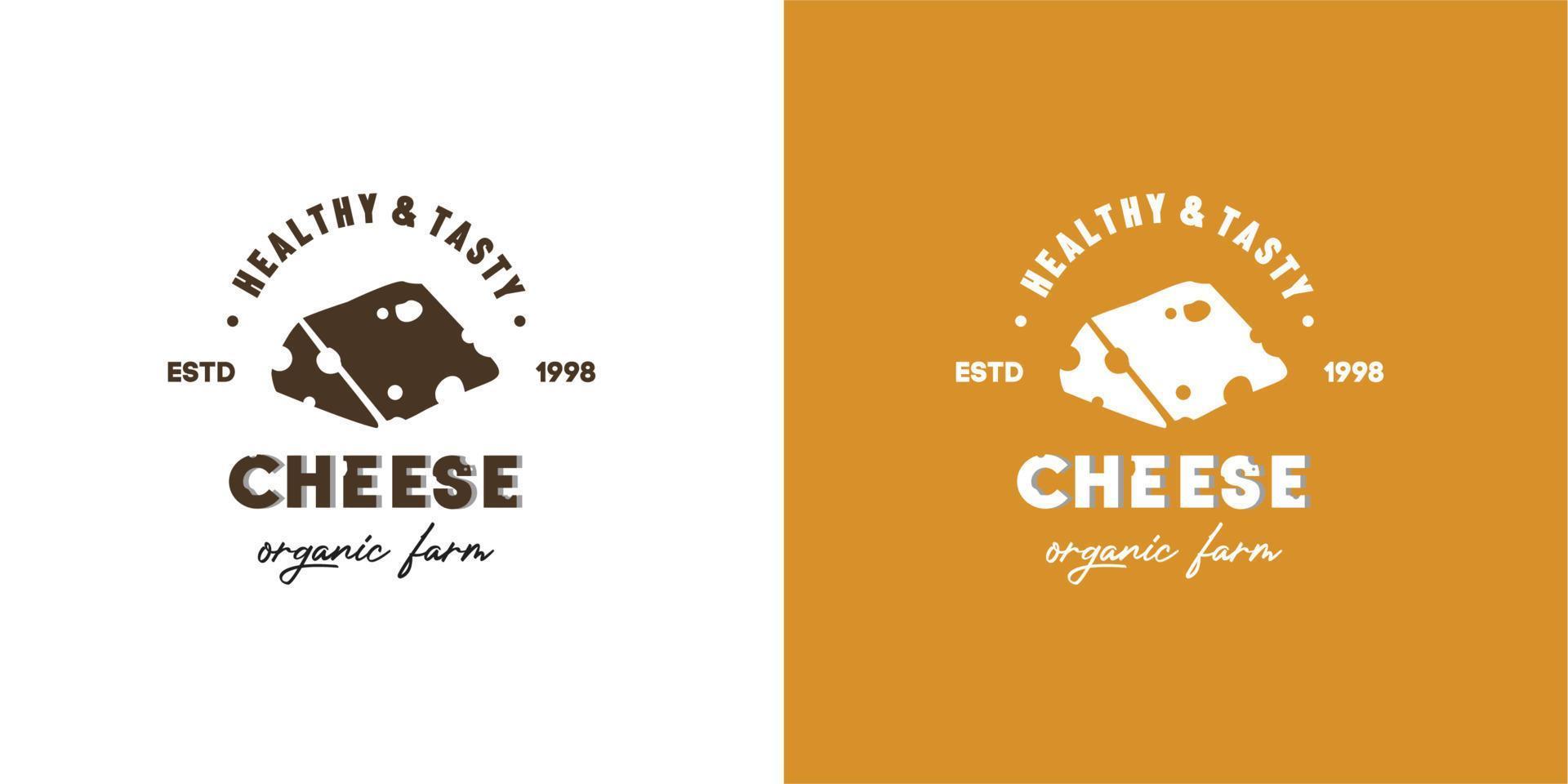 gráfico vectorial de ilustración de queso emmental tom jerry cortado en rebanadas con el orificio utilizado para la fábrica de queso, la tienda o el logotipo de la industria salud sabrosa de la granja de leche de vaca orgánica. parmesano, edam, queso cheddar vector