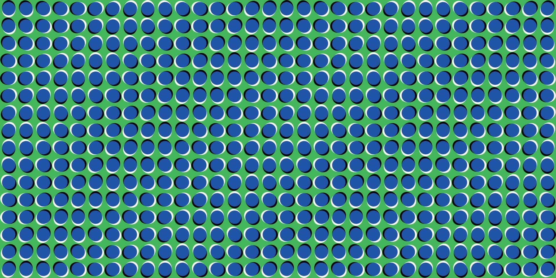 ilusión de movimiento anómalo. ilustración vectorial vector