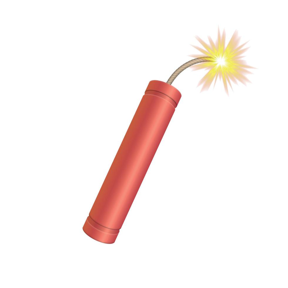 dynamite bomb stick vector