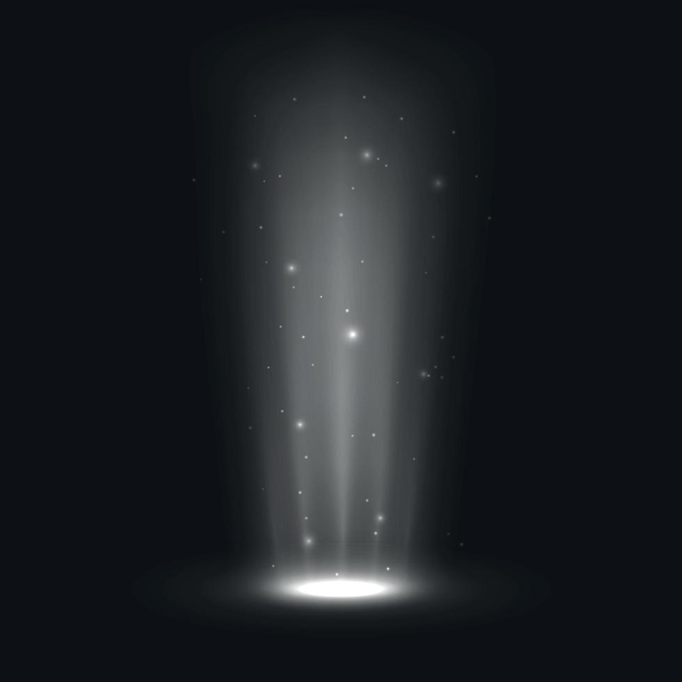 Magic light effects vector