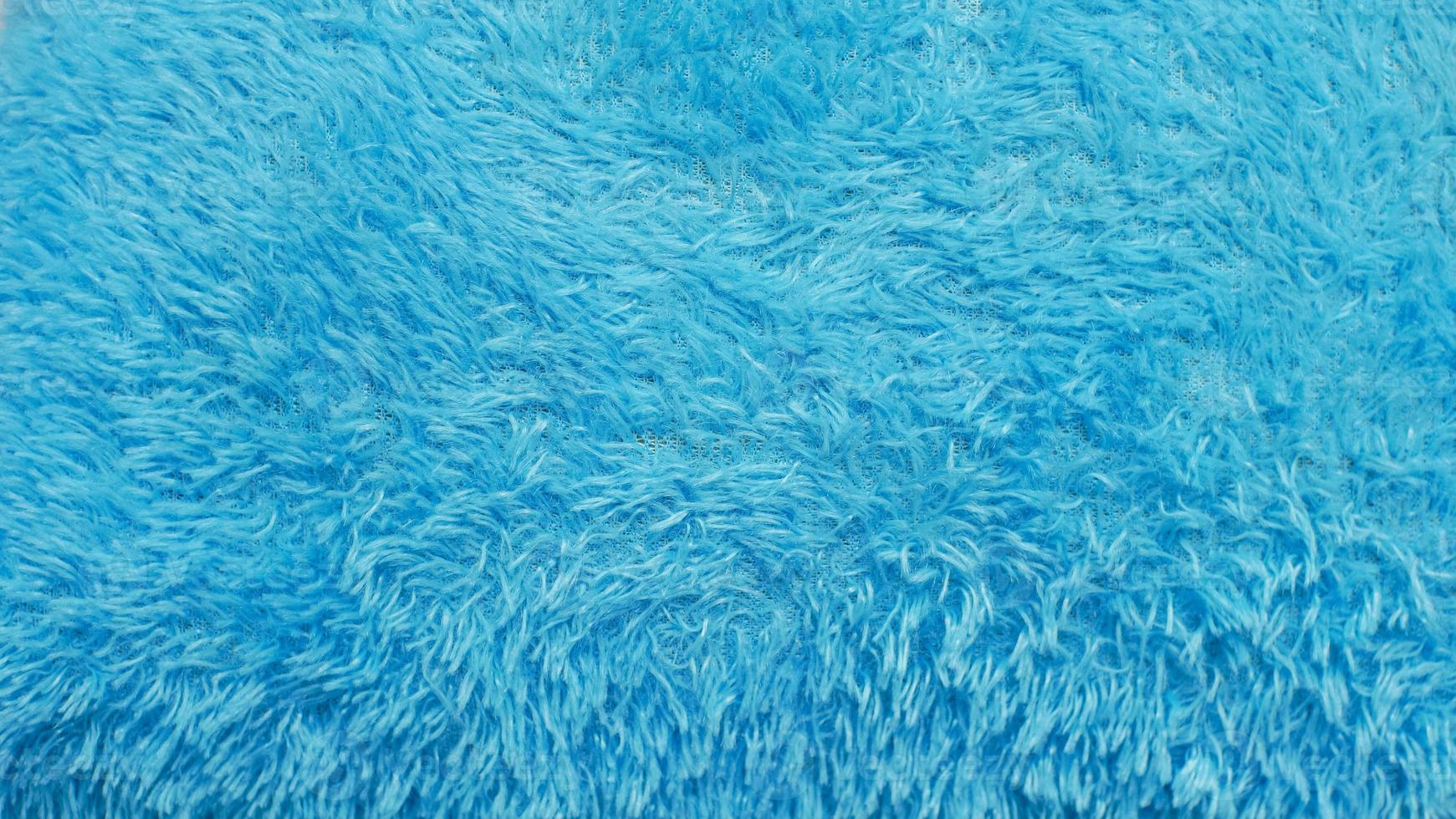sparkling blue fur texture background with copy space for text or image. photo