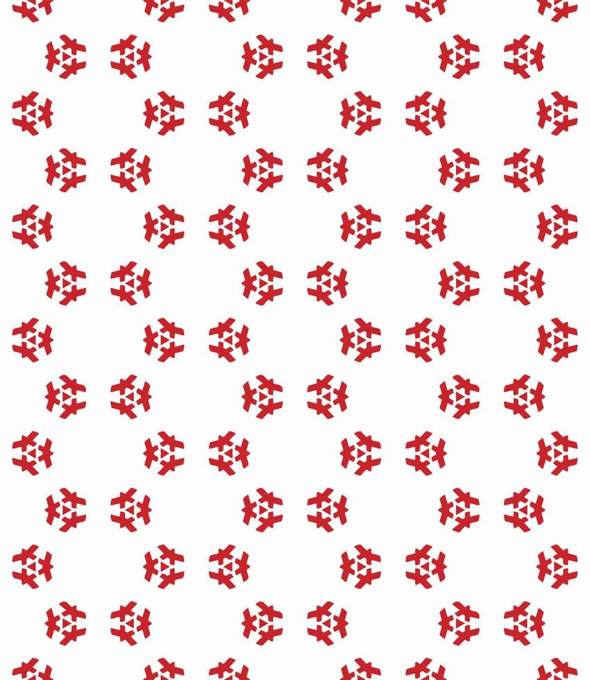 Red and white color seamless pattern texture and template. Multicolored. Colorful ornamental graphic design. vector