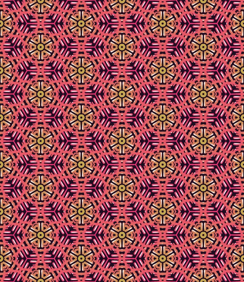 Bright and neon multi color seamless pattern texture and template. Multicolored. Colorful ornamental graphic design. vector