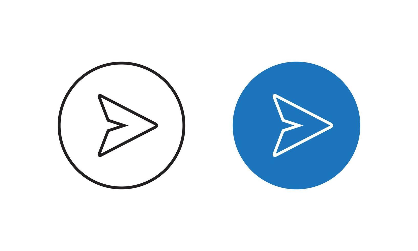 Send Message, Paper Plane Icon Vector in Line Style