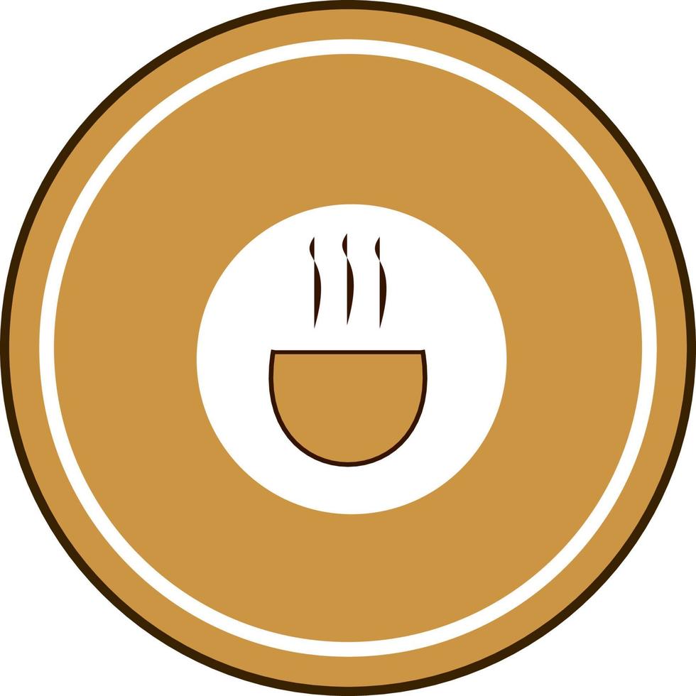 ilustración plana del logotipo de la cafetería, café, bebida caliente, vector
